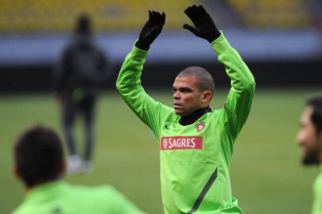 MOSCOW,OCTOBER 11, 2012. Simone Pepe during a training session of Portugal s national team at Luzhniki Stadium  RE10A966