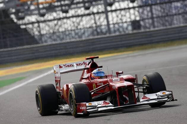 Motorsports: FIA Formula One World Championship 2012, Grand Prix of Korea, 5 Fernando Alonso (ESP, Scuderia Ferrari), xHOCHxZWEIx