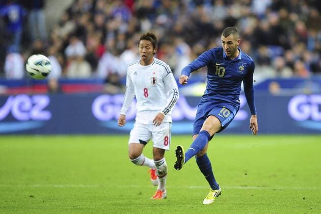 Karim Benzema (Fra) FOOTBALL : France vs Japon - match amical - 12 10 2012 JBAutissier Panoramic 