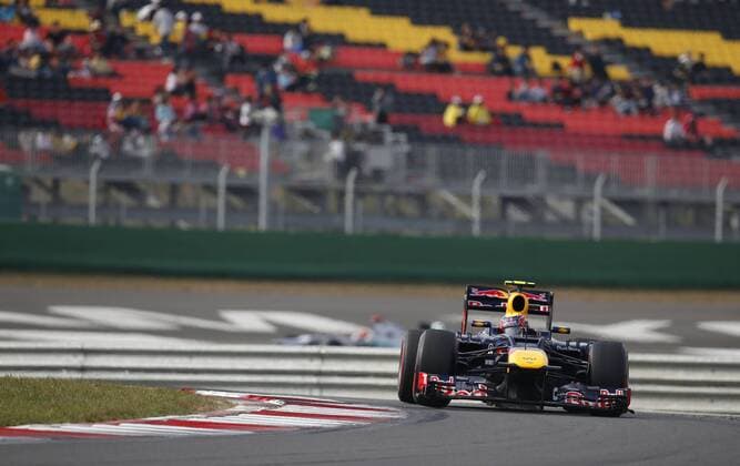 Motorsports: FIA Formula One World Championship 2012, Grand Prix of Korea, 2 Mark Webber (AUS, Red Bull Racing), xHOCHxZWEIx