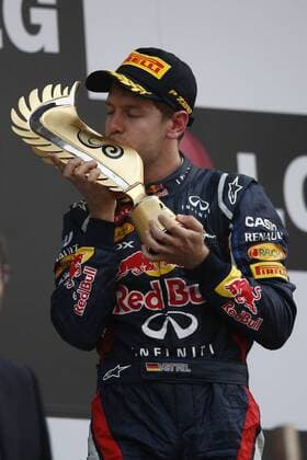 Motorsports: FIA Formula One World Championship 2012, Grand Prix of Korea, 1 Sebastian Vettel (GER, Red Bull Racing), xHOCHxZWEIx
