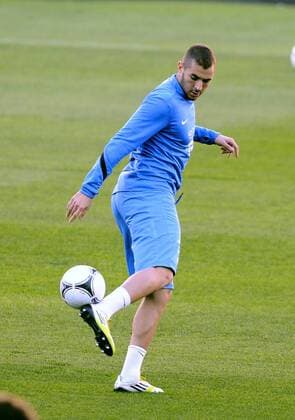 Karim BENZEMA - Stade Vicente CALDERON FUSSBALL - Training französische Nationalmannschaft - 15 10 2012 AnthonyBIBARDFEP 