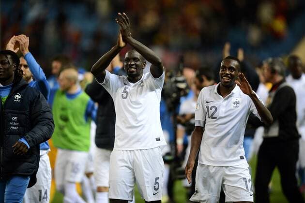 Mamadou SAKHO (fra) - Blaise MATUIDI (fra) FOOTBALL : Espagne vs France - 16 10 2012 AnthonyBIBARD FEP Panoramic 
