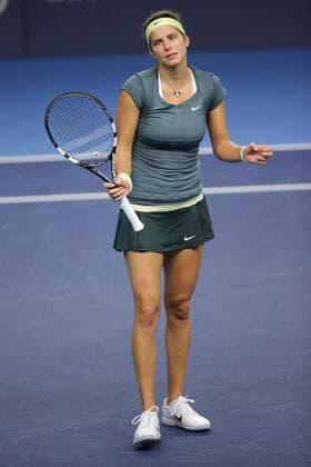 18.10.2012 Tennis WTA Tennis Damen Turnier BGLBNPParibas Open Tennis Damen (WTA) Runde 2 Saison 2012 Julia GOERGES (Deutschland - GER) enttäuscht, frustriert, ratlos