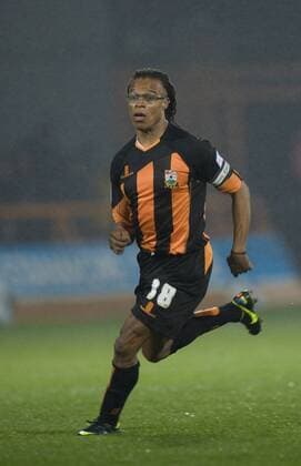 19.10.2012 Barnet, England. Edgar Davids makes his debut as captain during the League Two game between Barnet and Northampton Town from the Underhill Stadium. xSimonxGillx  ActionPlus20145965