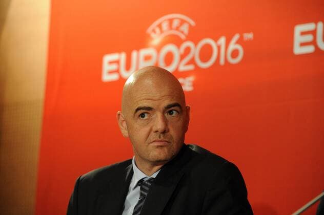 Gianni Infantino ( Secretaire General UEFA ) FOOTBALL : Comite de pilotage UEFA EURO 2016 - Paris - 23 10 2012 N.LeGouic FEP Panoramic 
