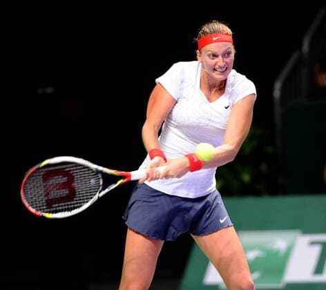 TEB BNP Paribas WTA Tennis Damen Championships Day 1 match - Petra Kvitova of the Czech Republic at Sinan Erdem Dome Istanbul - 23.10.2012 