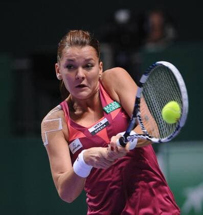 Agnieszka Radwanska - TEB BNP Paribas WTA Tennis Damen Championships Day 2 match - Agnieszka Radwanska of Poland at Sinan Erdem Dome Istanbul, Turkey - 24.10.2012 