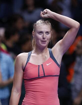 Maria Sharapova - TEB BNP Paribas WTA Tennis Damen Championships Day 2 match - Maria Sharapova of Russia at Sinan Erdem Dome Istanbul, Turkey - 24.10.2012 