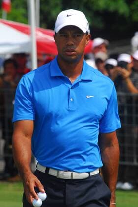 Malaysia PGA Golf Herren tour golf 25 octobre 2012 Tiger Woods USA during round one of CIMB classic.Halim Berbar