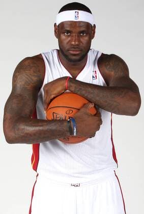 Sept. 28, 2012 - Miami, FL, USA - LeBron James of the Miami Heat poses during the team s media day on September 28, 2012. MIAMI HEAT MEDIA DAY - ZUMAm67