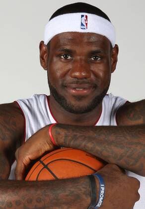 Sept. 28, 2012 - Miami, FL, USA - LeBron James of the Miami Heat poses during the team s media day on September 28, 2012. MIAMI HEAT MEDIA DAY - ZUMAm67