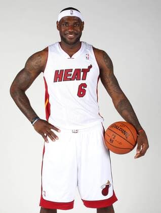 Sept. 28, 2012 - Miami, FL, USA - LeBron James of the Miami Heat poses during the team s media day on September 28, 2012. MIAMI HEAT MEDIA DAY - ZUMAm67
