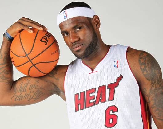 Sept. 28, 2012 - Miami, FL, USA - LeBron James of the Miami Heat poses during the team s media day on September 28, 2012. MIAMI HEAT MEDIA DAY - ZUMAm67