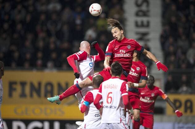 IBRAHIMOVIC Zlatan (PSG) FOOTBALL : Nancy vs Paris - Ligue 1 - Championnat de France 2012 2013 - 27 10 2012 - G.Ramon PanoramiC 