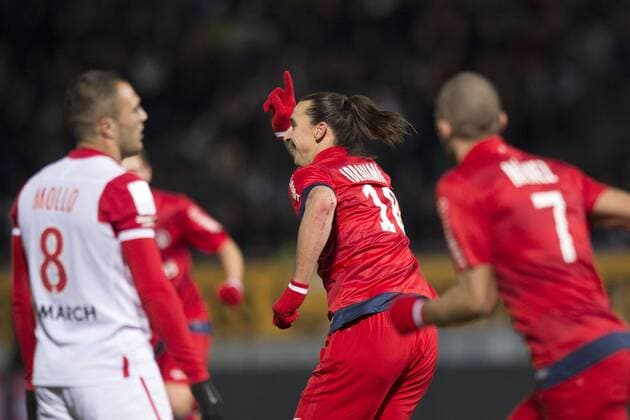 but de IBRAHIMOVIC Zlatan (PSG) FOOTBALL : Nancy vs Paris - Ligue 1 - Championnat de France 2012 2013 - 27 10 2012 - G.Ramon PanoramiC 