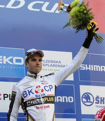 Niels Albert of Belgium wins Cyclocross World Cup in Plzen, Czech Republic, on Sunday, October 28, 2012. (CTK Photo Petr Eret) CTKPhotoP537201210280483201  ert 4