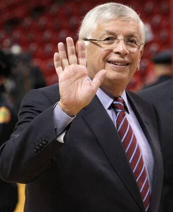 Oct. 30, 2012 - Miami, FL, USA - David Stern, commissioner of the National Basketball Association, in Miami, Florida, on Tuesday, October 30, 2012. Miami - ZUMAm67