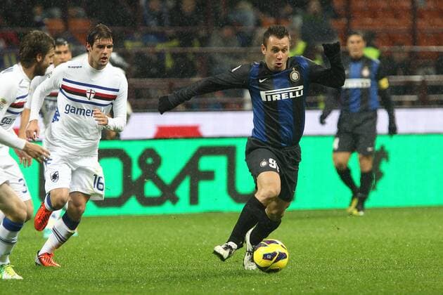 Antonio Cassano Inter -- Milano 31 10 2012 - Serie A 2012 13 -- Inter Mailand - Sampdoria Genua -- PaoloxNucci