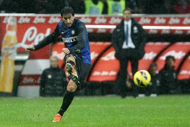 Diego Milito Inter -- Milano 31 10 2012 - Serie A 2012 13 -- Inter Mailand - Sampdoria Genua -- PaoloxNucci