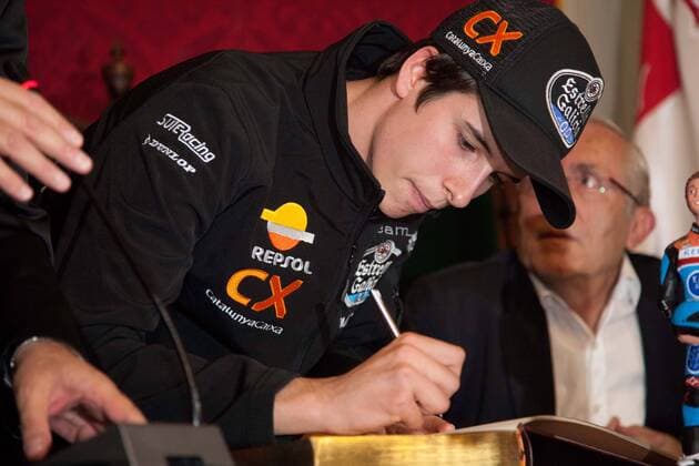 Motorrad WM - Moto2 Weltmeister Marc Marquez (ESP) 