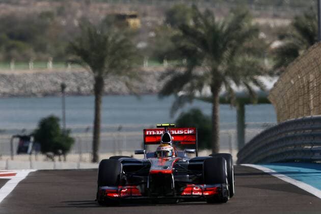 Motorsports: FIA Formula One World Championship 2012, Grand Prix of Abu Dhabi, 4 Lewis Hamilton (GBR, Vodafone McLaren Mercedes), xHOCHxZWEIx