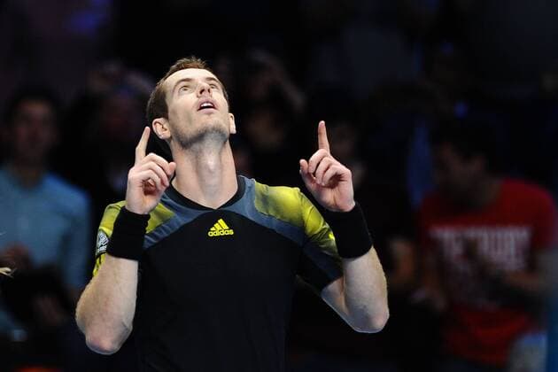 Andy Murray (GB) TENNIS : Masters London - ATP Tennis Herren - 05 11 2012 COUVERCELLE TENNISMAG PANORAMIC 