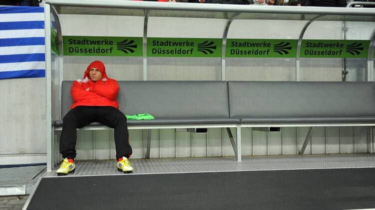 10-11-2012, Fussball, Saison 2012-2013, 1. Bundesliga, 11. Spieltag, Fortuna Düsseldorf - 1899 Hoffenheim 1-1, Andriy Voronin (Fortuna Düsseldorf)