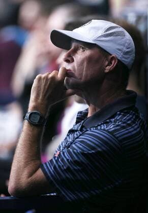 Ivan Lendl, coach of Andy Murray of Great Britain. ATP Tennis Herren World Tour Finals 2012, better know as the Masters of Tennis, the last tournament of the season, held at the O2 Arena in London. November 11, 2012. London, Great Britain. Photo credit : xJuanxDalix 