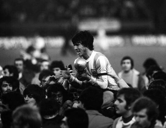 Daniel Passarella (Argentinien) ist Weltmeister 1978