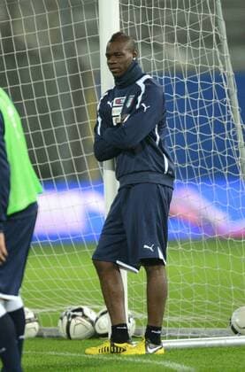 Mario BALOTELLI (ita) FOOTBALL : conference de presse et entrainement France vs Italie - 13 11 2012 AnthonyBIBARD FEP Panoramic 