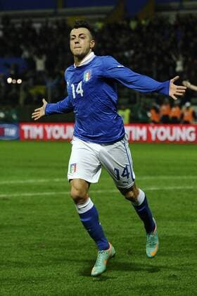 Parma, Testspiel ITA - FRA Torjubel Stephan El Shaarawy 
