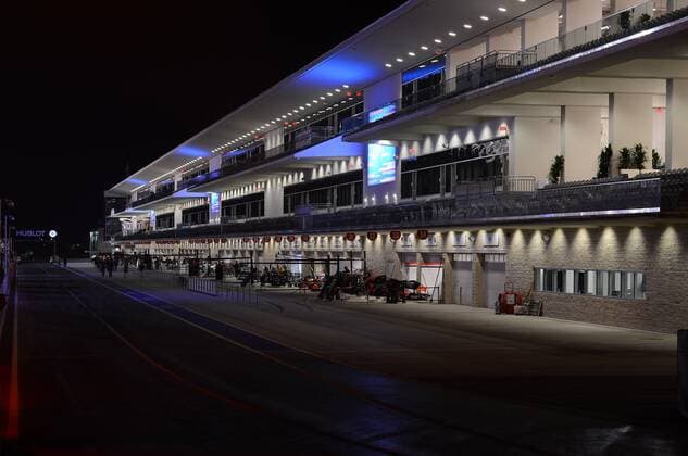16.11.2012 - Austin Circuit of the Americas (COTA) in the night United States Grand Prix, Austin 