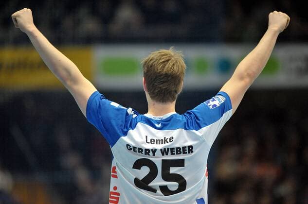 18-11-2012 pmk MI153577 Handball Herren Bundesliga Saison 2012 2013 TBV Lemgo Finn LEMKE Lemgo
