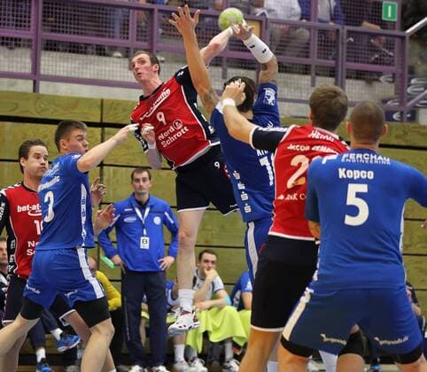 Holger GLANDORF (SG Flensburg Handewitt) beim Torwurf
