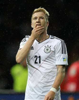 Dienstag, 16.10.2012, in Berlin, Saison 12 13, Nationalmannschaft, Länderspiel, Fussball, WM-Qualifikation, DFB, International Deutschland - Schweden, GER - SWE, 4:4 Marco Reus, GER DeFodi031