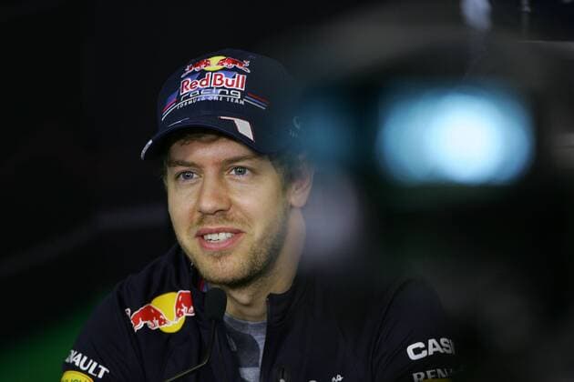 22.11.2012- Press conference, Sebastian Vettel (GER) Red Bull Racing RB8 Brazilian Grand Prix, Sao Paulo 22-25 November 2012 