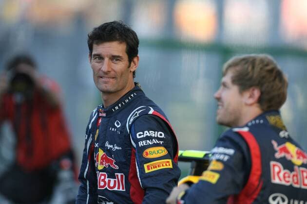 22.11.2012- Red Bull Team Photo, Mark Webber (AUS) Red Bull Racing RB8 and Sebastian Vettel (GER) Red Bull Racing RB8 Brazilian Grand Prix, Sao Paulo 22-25 November 2012 