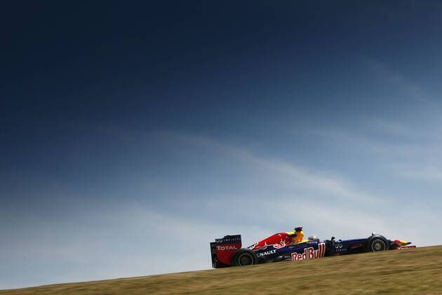 Motorsports: FIA Formula One World Championship 2012, Grand Prix of Brazil, 1 Sebastian Vettel (GER, Red Bull Racing), xHOCHxZWEIx