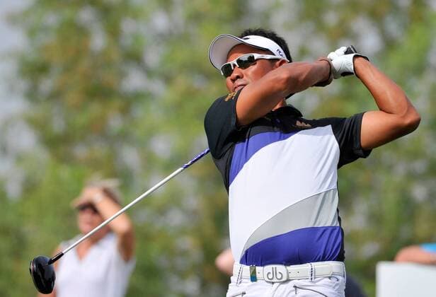 GOLF - DB World Tour Championship, Race to Dubai DUBAI,VEREINIGTE ARABISCHE EMIRATE,24.NOV.12 - DIVERS, GOLF - DB World Tour Championship, Race to Dubai, Jumeirah Golf Estates. Bild zeigt Thongchai Jaidee (THA). 