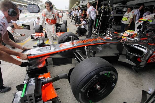 formula 1 GP, Brasilien in Sao Paulo Interlagos, 24.11.12, Lewis Hamilton, McLaren Mercedes, Photo:mspb Nelson Antoine formula 1 GP, Brasilien, Lewis Hamilton,
