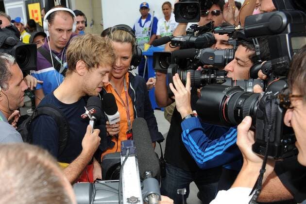 Sebastian Vettel (Red Bull Racing) GP Brasilien 2012 Formel 1 Grand Prix Brasilien 2012