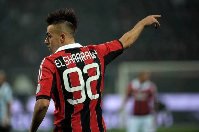 El Shaarawy Milan Calcio Milan vs Juventus Serie A - Milano 25 11 2012 Stadio San Siro Milano Football Calcio 2012 2013 Foto Federico Tardito Insidefoto federicoxtardito