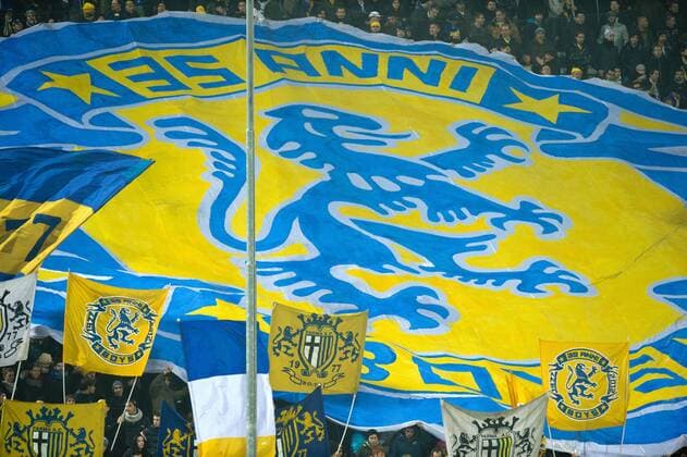 Parma fans, NOVEMBER 26, 2012 - Football Soccer : Parma FC at Stadio Ennio Tardini in Parma, Italy.  (bxlb043525)