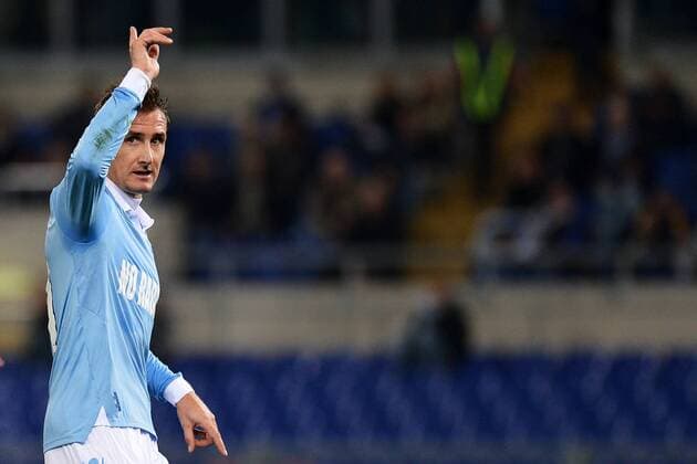 Miroslav Klose Lazio Roma 27 11 2012 Stadio Olimpico Football Calcio 2012 2013 Serie A Lazio Vs Udinese Foto Andrea Staccioli Insidefoto andreaxstaccioli
