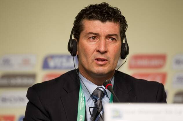 Jose Manuel de La Torre (Trainer Mexiko) während einer Pressekonferenz zum FIFA Confederation Cup. Sao Paulo SP, Brasilien 30 11 2012. x(725)xMarceloxMachadoxdexMelox x  (13102) Entrevista da Copa das C