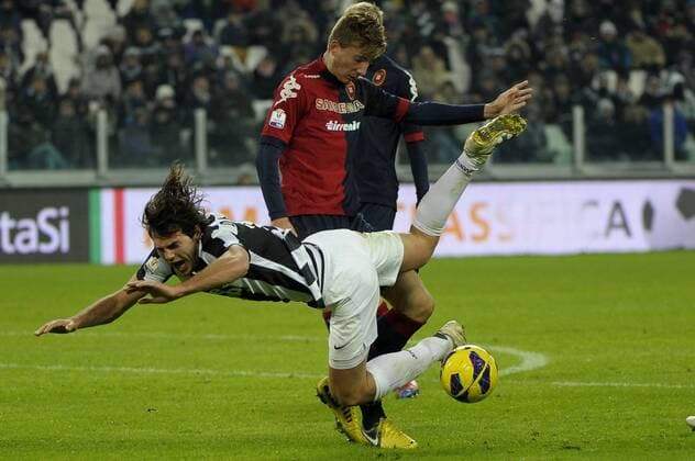 Paolo De Ceglie Juventus Calcio Juventus vs Cagliari Serie A - Torino 12 12 2012 Juventus Stadium Football Calcio 2012 2013 Foto Federico Tardito Insidefoto federicoxtardito