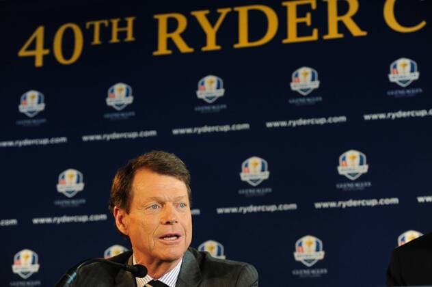 Dec. 13, 2012 - Manhattan, New York, U.S. - TOM WATSON is named U.S. 2014 Ryder Cup Captain at a press conference at the Empire State Building, Thursday, December 13, 2012. Tom Watson Named Ryder Cup Captain - ZUMAb09