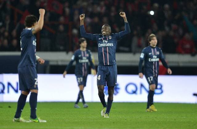 Blaise MATUIDI (psg) FOOTBALL : PSG vs Lyon - Ligue 1 - 16 12 2012 AnthonyBIBARD FEP Panoramic 