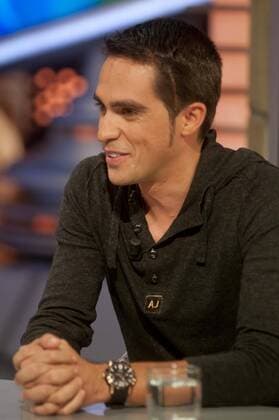 Cyclist Alberto Contador has visited El Hormiguero . CesarxLorenzo 